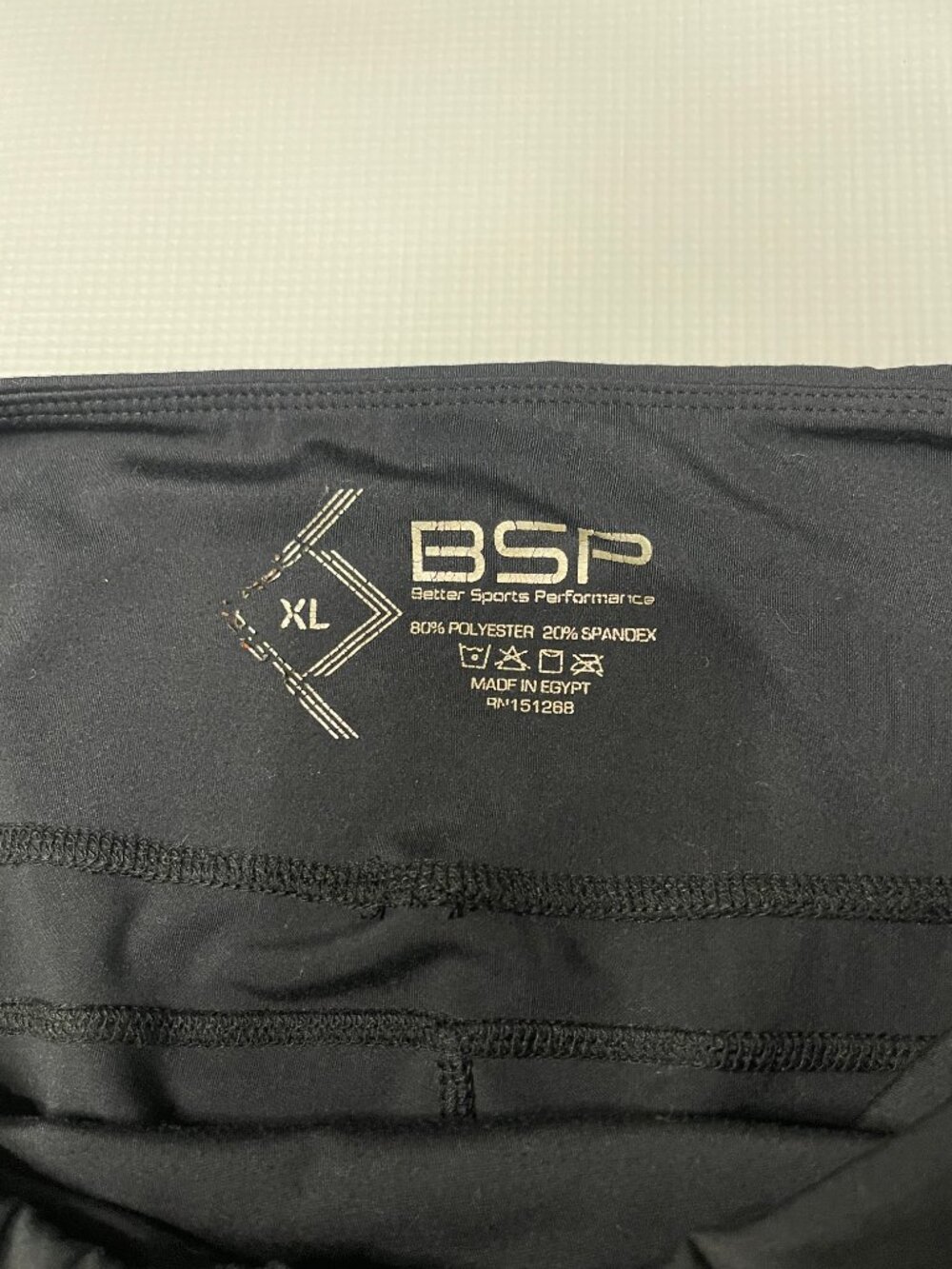 BSP Better Sports Performance Flare Leg Leggings, Black, Size XL - Picture 3 of 8